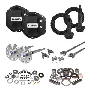 Jeep JK Differential Install Kit - Front + Rear - Yukon Gear & Axle - Stage 4, 5.13 Ratio - `07-`18